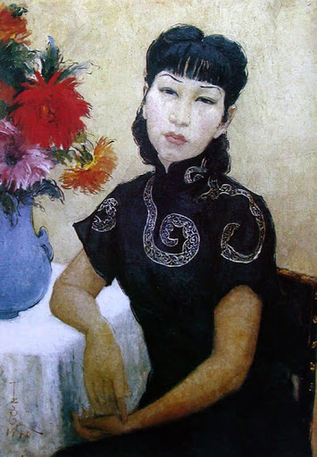 Pan Yuliang autorretrato