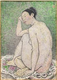 pan-yuliang-nude escorzo